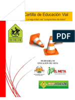 Cartilla de educación vial