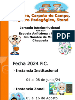 Informe, Carpeta de Campo, Registro Pedagogico, Bitacora Del Evaluador-Edda Gauna