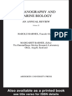 (Oceanography and Marine Biology 22) Harold Barnes (Ed.), Margaret Barnes (Ed.) - Oceanography and Marine Biology, Vol. 22-Aberdeen University Press (1984)
