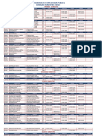 Programa de Contaduria Publica Horario Semestre I/2024