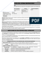 Microbiología - Sistema Respiratorio