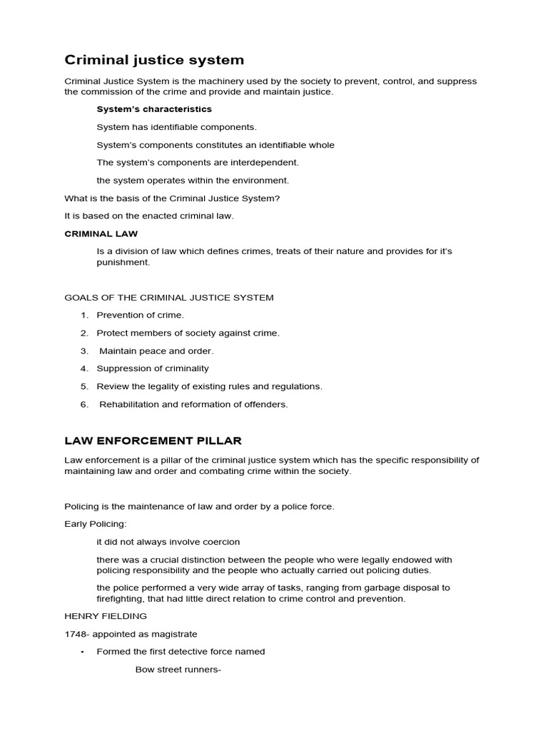 Law Enforcement Pillar PDF Police Search Warrant