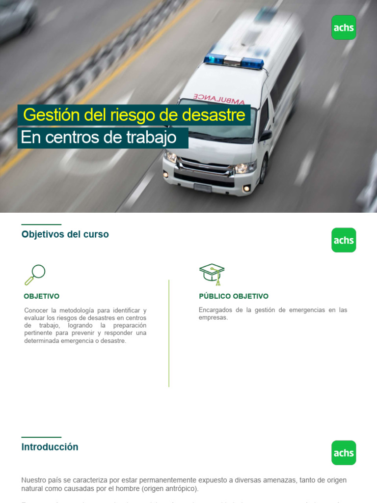 Gestión Del Riesgo de Desastre | PDF | Planificación | Riesgo