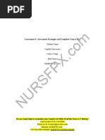 NURS FPX 6105 Assessment 4 Assessment Strategies and Complete Course Plan