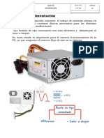 Módulo II Fuente de Alimentación Inst y Sop