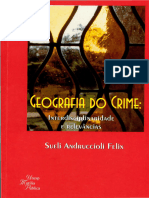 Geografia Do Crime - Livro