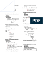 Kunci - Matematika - 7SMP - Aljabar Paket 2