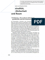 (Artigo Ale) Crime, (In) Segurança e Espaço