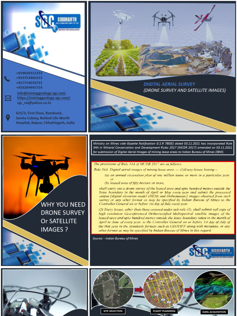 SGC Drone Survey | PDF | Surveying | Geographical Technology
