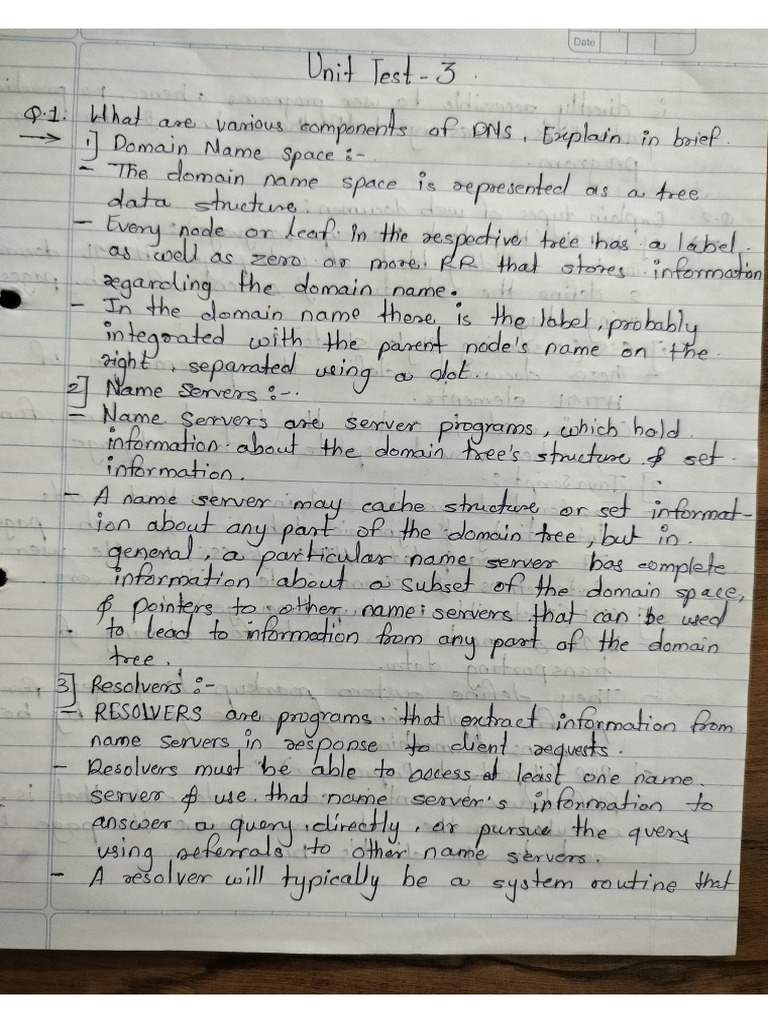 CNS Unit Test 3 | PDF