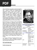John Von Neumann | PDF | Hilbert Space | Quantum Mechanics