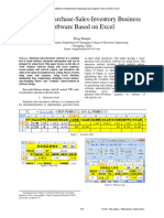 Design of Purchase-Sales-Inventory Business Software Based On Excel