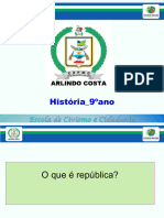 História - 9ºano: Escola de Civismo e Cidadania