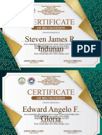 Q3 Certificates of Recognition For With Honors Grade 8 Cattleya SY 2023 2024