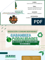 Producción y Consumo Responsaable