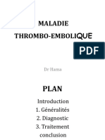 Maladie Thromboembolique