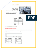 2) ) Diagrama de Pareto