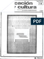 Educación y Pedagogía