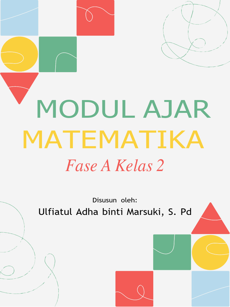 Modul Ajar Matematika Kelas 2 SD | PDF
