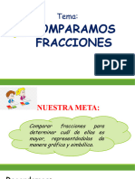 Comparación de Fracciones