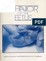 Behavior of The Fetus 1988