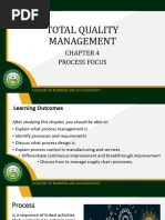 TQM Chapter 4 Process Focus