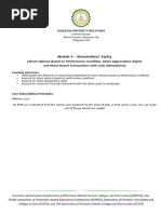 Module 4 - Shareholders' Equity