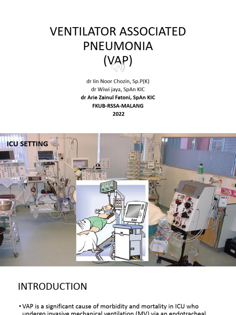 01- Ventilator Associated Pneumonia REKAM.pptx | PDF | Pneumonia ...