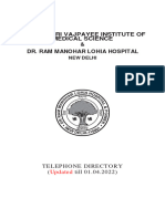 Atal Bihari Vajpayee Institute of Medical Science & Dr. Ram Manohar Lohia Hospital