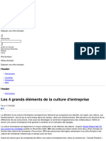 Les 4 Grands Éléments de La Culture D - Entreprise - Blog Robert Half