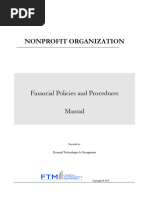 Sample Nonprofit Financial Policies and Procedures Manual Resource