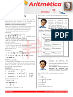 Aritmética - Tema #10