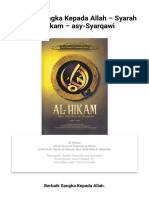 49 Berbaik Sangka Kepada Allah - Syarah al-Hikam - asy-Syarqawi