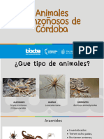 Animales Ponzzoñosos de Córdoba