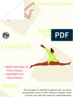 Equipments in Volleyball