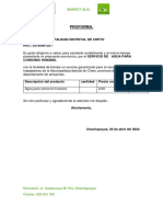 Proforma 01