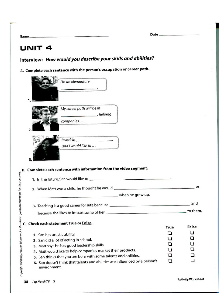 U4 Interview | PDF