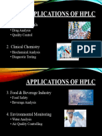 Applications of HPLC