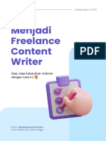 Cara Menjadi Freelance Content Writer @menjadicontentwriter
