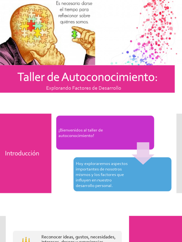 Taller de Autoconocimiento y Desarrollo Personal | PDF | Crecimiento ...