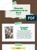 Minerales Constitutivos de Las Rocas