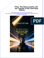 Legacy Of Time The Story Of John The Greatest Time Traveler Of All Time Sara Bahou download pdf chapter