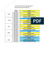 Jadwal Paket 2 2024