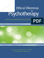 Samuel J. Knapp, Michael C. Gottlieb, Mitchell M. Handelsman - Ethical Dilemmas in Psychotherapy - Po