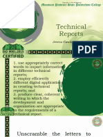 Technical Reports