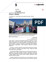 La Jornada - Constatan ONG Daño Ambiental de Industrias en El Edomex e Hidalgo