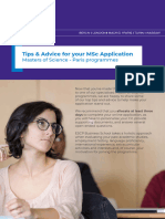 MSC Paris Admission Tips and Advice ESCP Business School