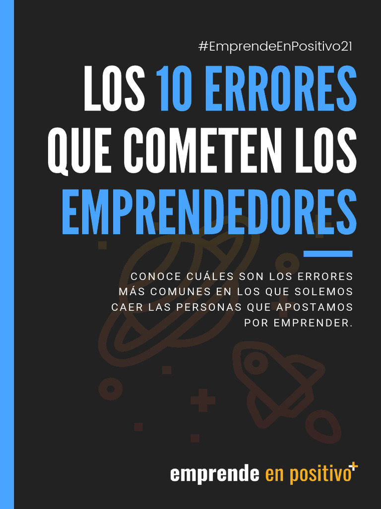 10 Errores Comunes de Emprendedores | PDF | Iniciativa empresarial