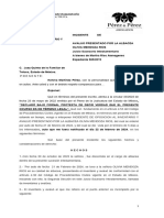 Incidente de Oposicion Inventario y Avaluo Ken