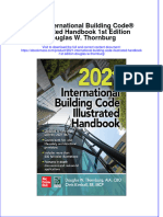 2021 International Building Code Illustrated Handbook 1St Edition Douglas W Thornburg full chapter